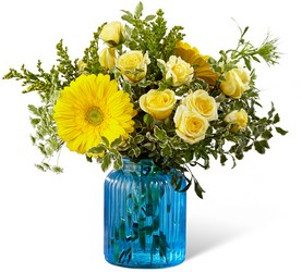 The FTD Something Blue Bouquet by Better Homes and Gardens from Lloyd's Florist, local florist in Louisville,KY